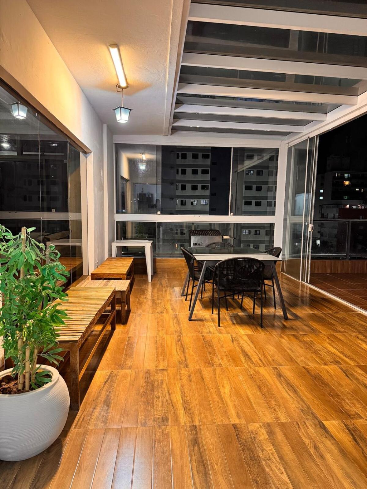 Cobertura Na Praia Da Enseada-Guaruja 180M2 10 Hospedes 外观 照片